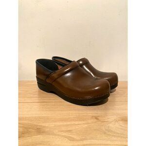 Dansko Brown Leather Clogs Women’s US 8.5